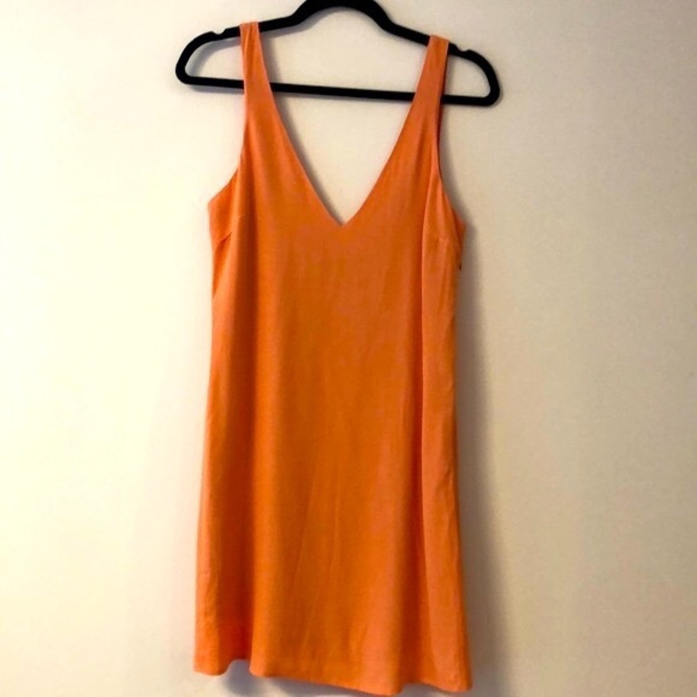 Lulus light orange classic dress